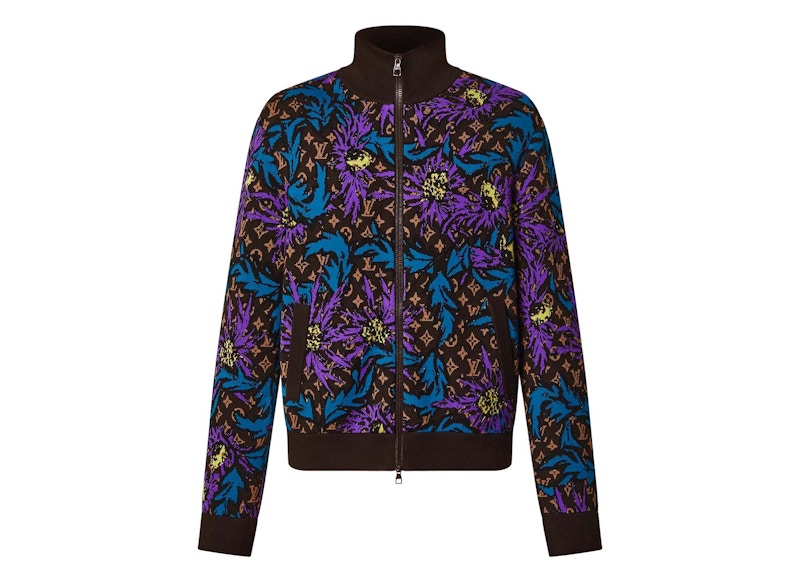 Louis Vuitton Monogram Thistle Zip-Through Jacket Multicolor
