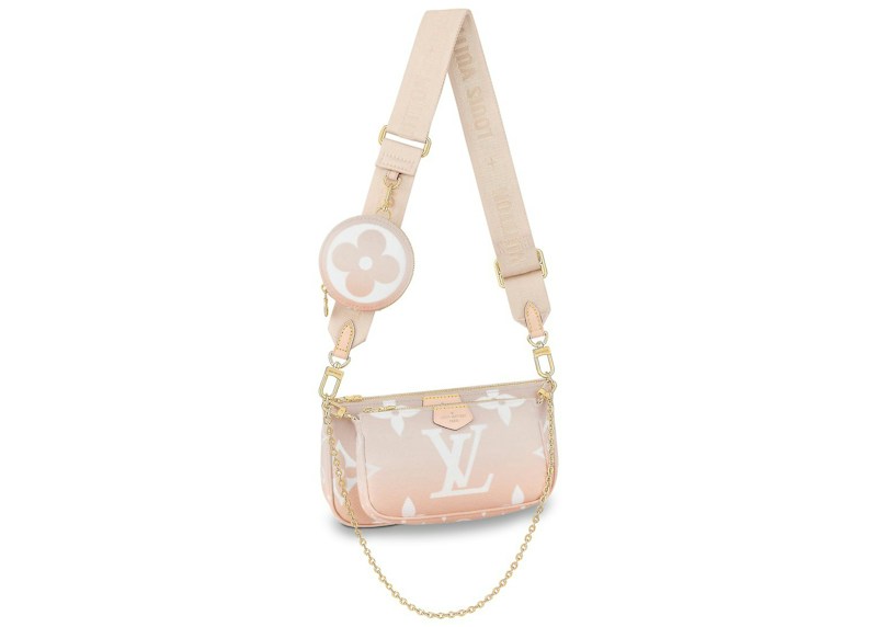 Louis Vuitton Multi Pochette Gradient Pastel Mist