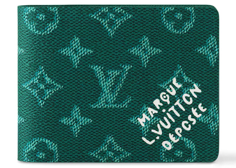 Louis Vuitton Multiple Wallet Groen