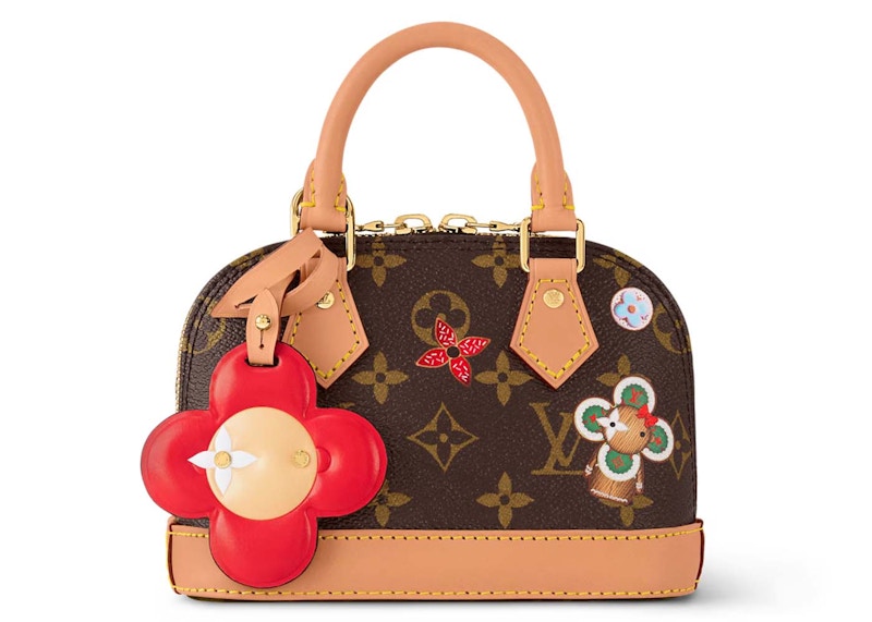 Louis Vuitton Nano Alma Monogram/Candy Rood