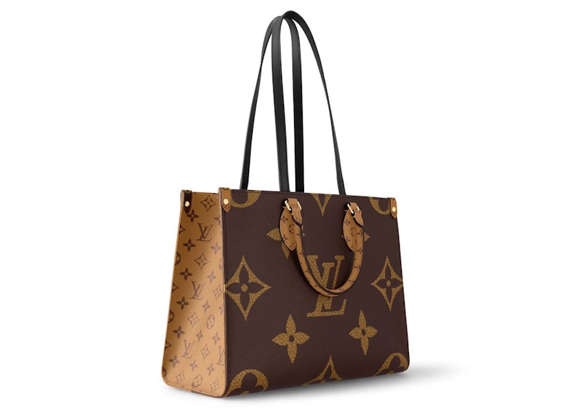 Louis Vuitton Onthego Monogram Giant Reverse MM Bruin