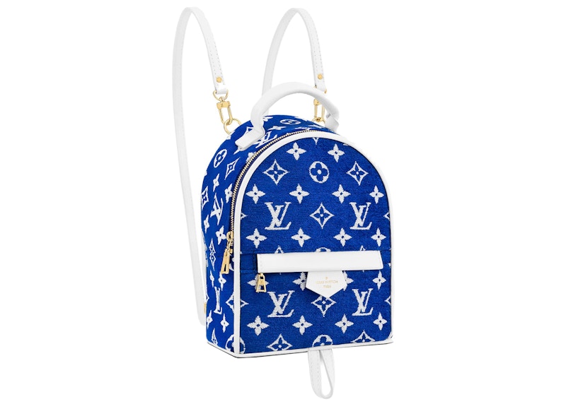 Louis Vuitton Palm Springs Mini Blauw