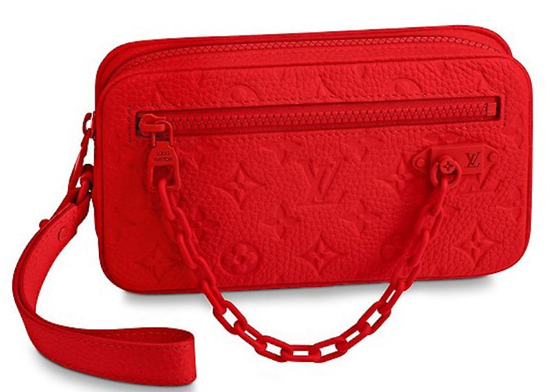 Louis Vuitton Pochette Volga Monogram Rouge Rood