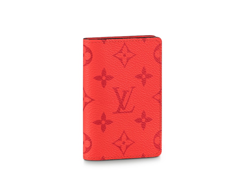 Louis Vuitton Pocket Organizer Monogram Rood