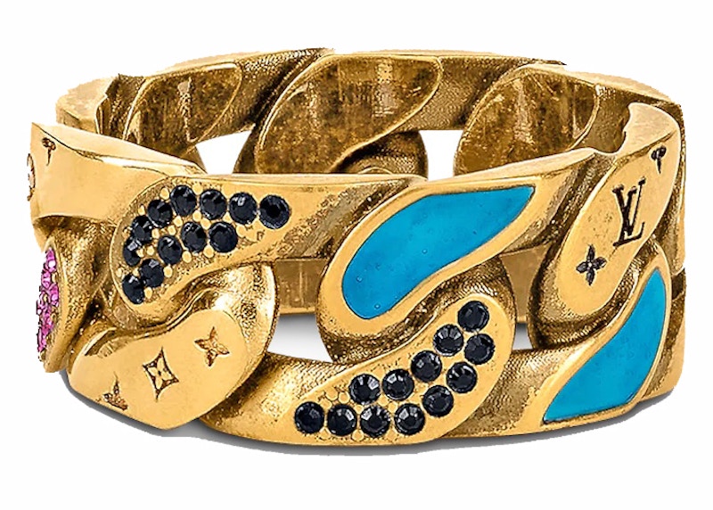 Louis Vuitton Ring Chain Links Multicolor