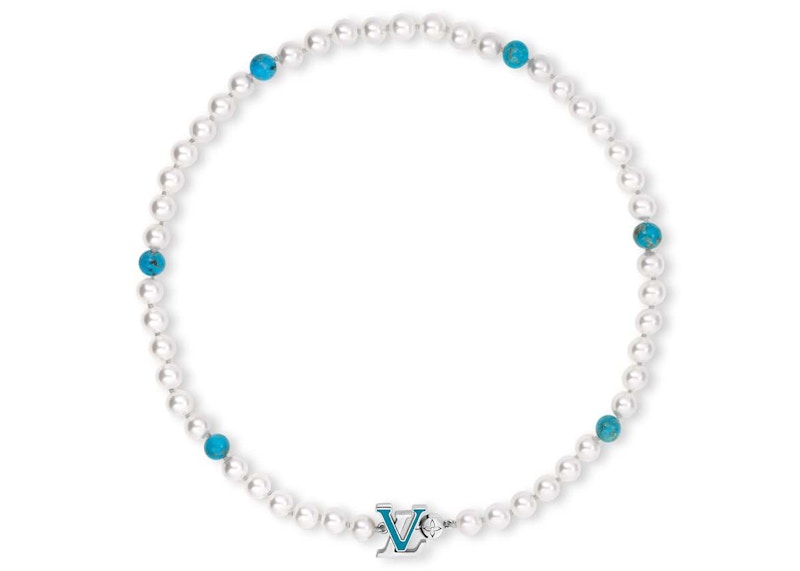 Louis Vuitton Rodeo Necklace Turquoise