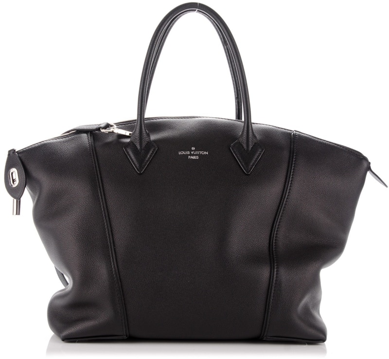 Louis Vuitton Soft Lockit Veau Cachemire MM Noir With Strap