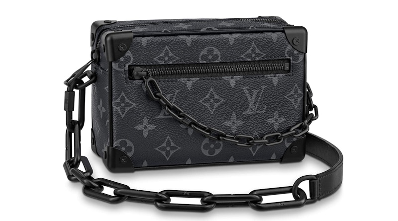 Louis Vuitton Mini Soft Trunk Monogram Eclipse Zwart