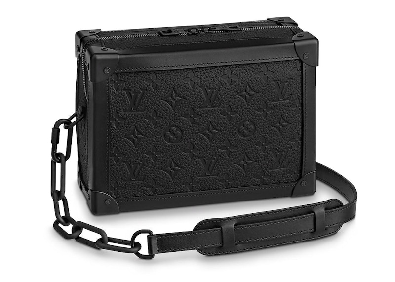 Louis Vuitton Soft Trunk Monogram Embossed Zwart