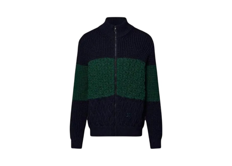 Louis Vuitton Technical Wool Zip Blouson Jacket