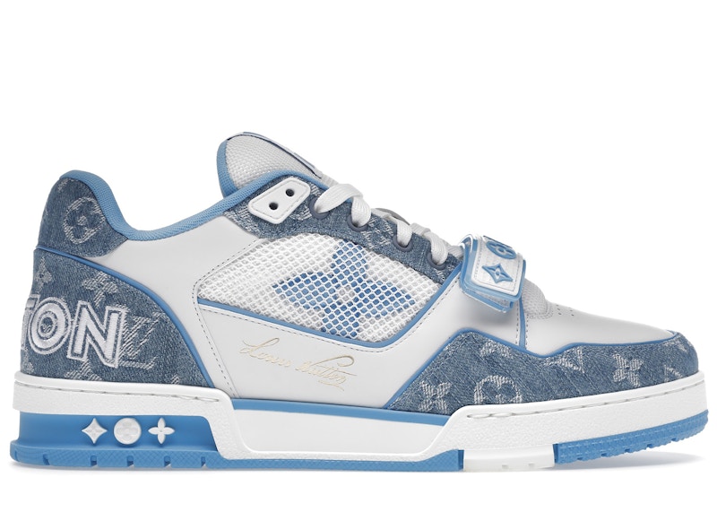 Louis Vuitton Trainer Monogram Blauw
