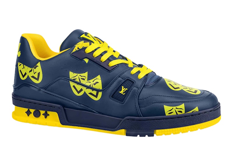 Louis Vuitton Trainer Marineblauw