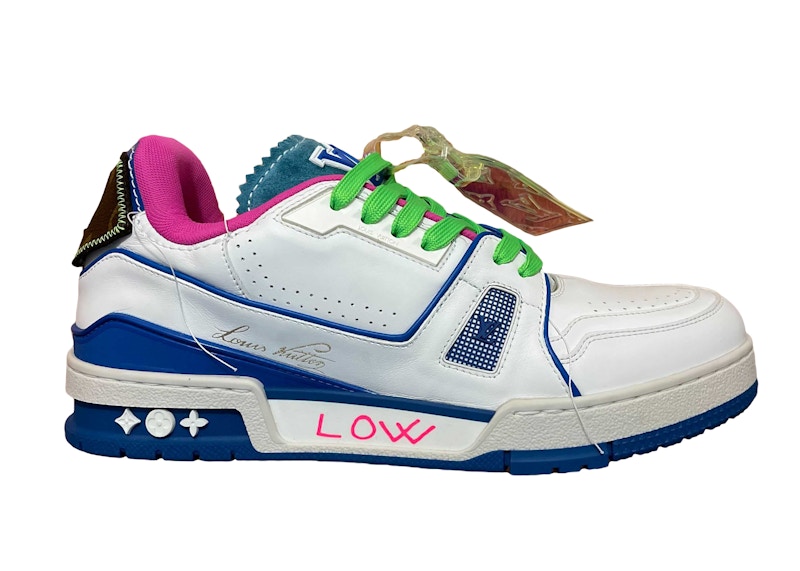 Louis Vuitton Trainer Neon Blauw