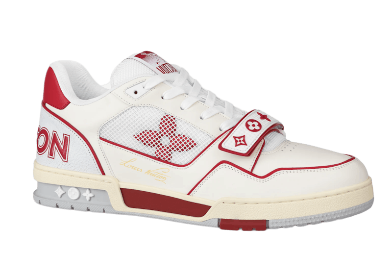 Louis Vuitton Trainer Mesh Rood