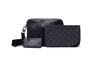 Louis Vuitton Trio Messenger Monogram Eclipse Reverse Grijs
