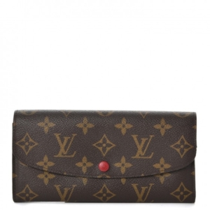 Louis Vuitton Wallet Emilie Monogram Rouge Rood