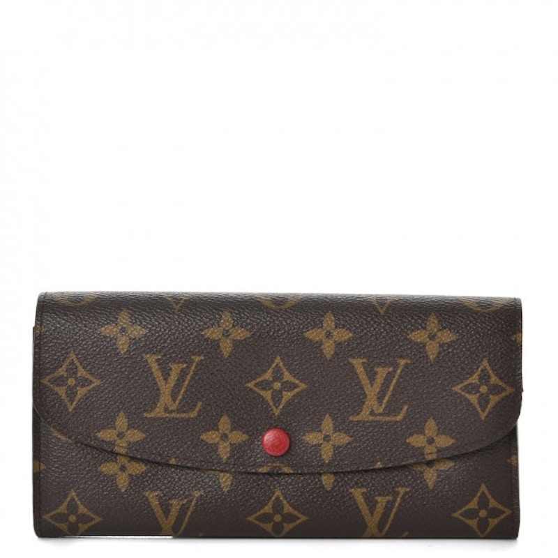 Louis Vuitton Wallet Emilie Monogram Rouge Rood