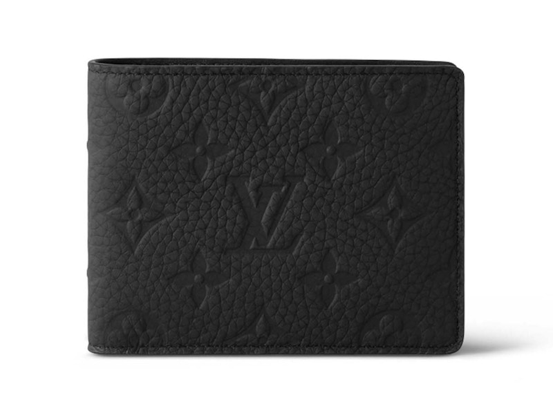 Louis Vuitton Wallet Multiple Taurillon Zwart