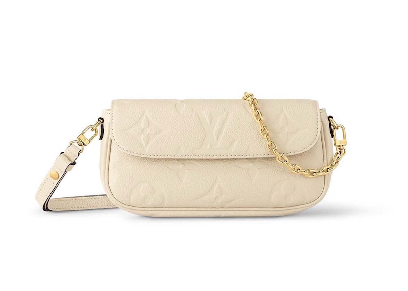 Louis Vuitton Wallet On Chain Ivy Creme