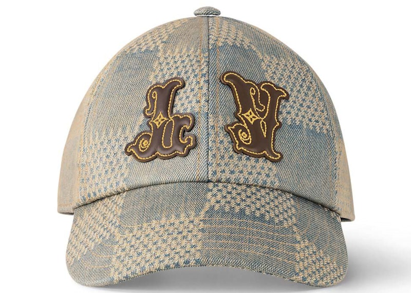 Louis Vuitton Washed 3D Cap Blauw