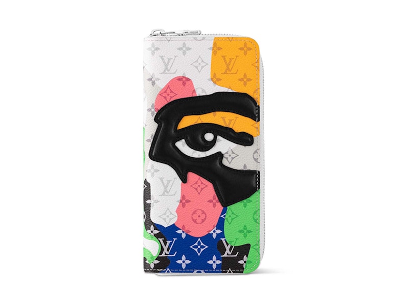 Louis Vuitton Zippy Vertical Wallet Multicolor