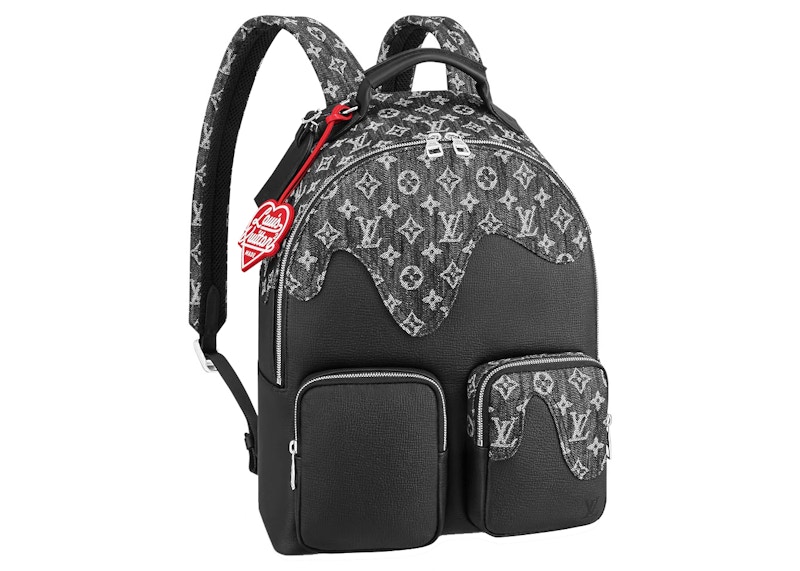 Louis Vuitton x Nigo Backpack Multipocket Monogram Zwart