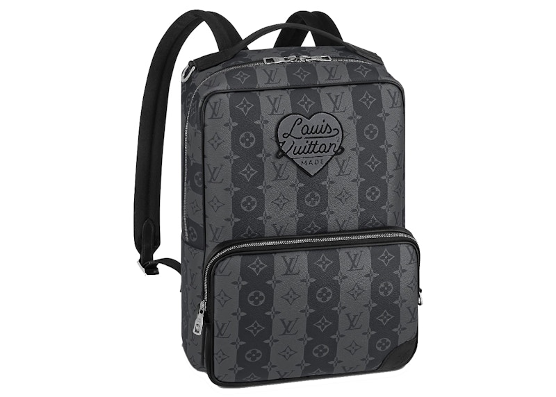 Louis Vuitton x Nigo Utilitary Backpack Monogram Stripes Eclipse