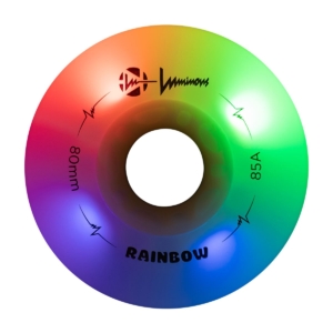 Luminous – Rainbow LED – Skate Wielen – 110mm