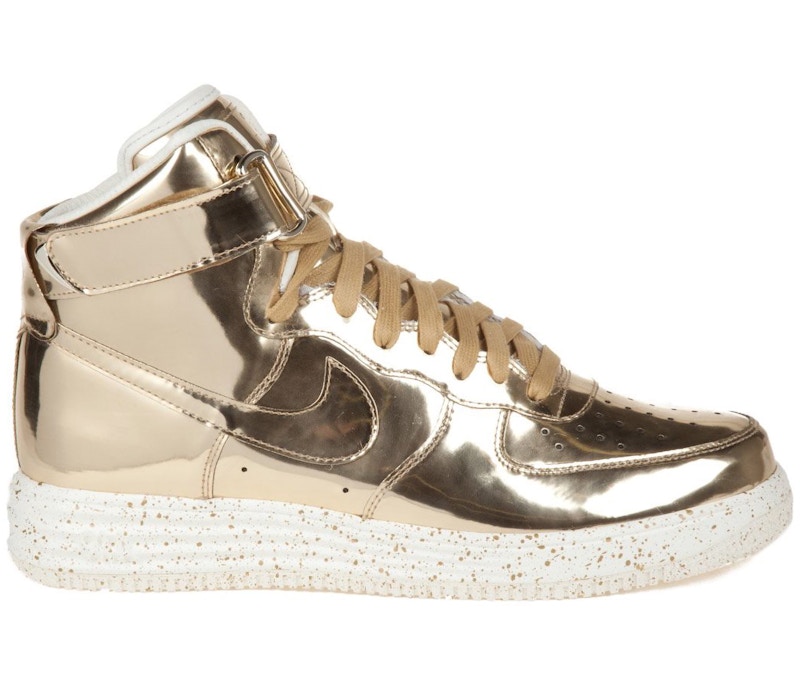 Nike Lunar Force 1 High Liquid Goud