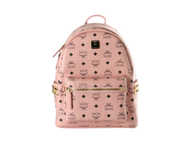 MCM Stark Vi Small Backpack Soft Roze