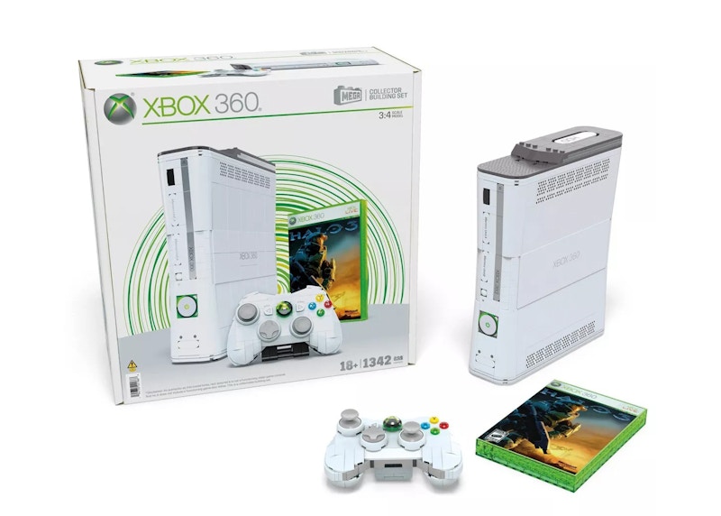 MEGA Showcase Microsoft Xbox 360 Collector Building Set