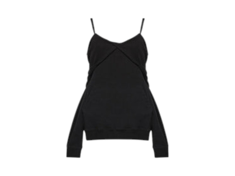 MM6 Logo Sweatshirt Zwart