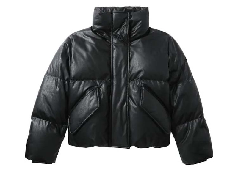 MM6 Padded Jacket Zwart