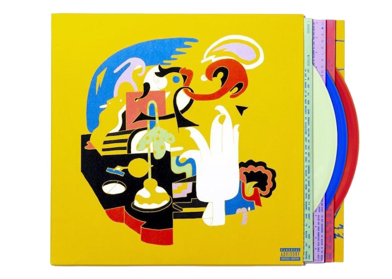 Mac Miller Faces Tri-Color Edition 3XLP Vinyl &