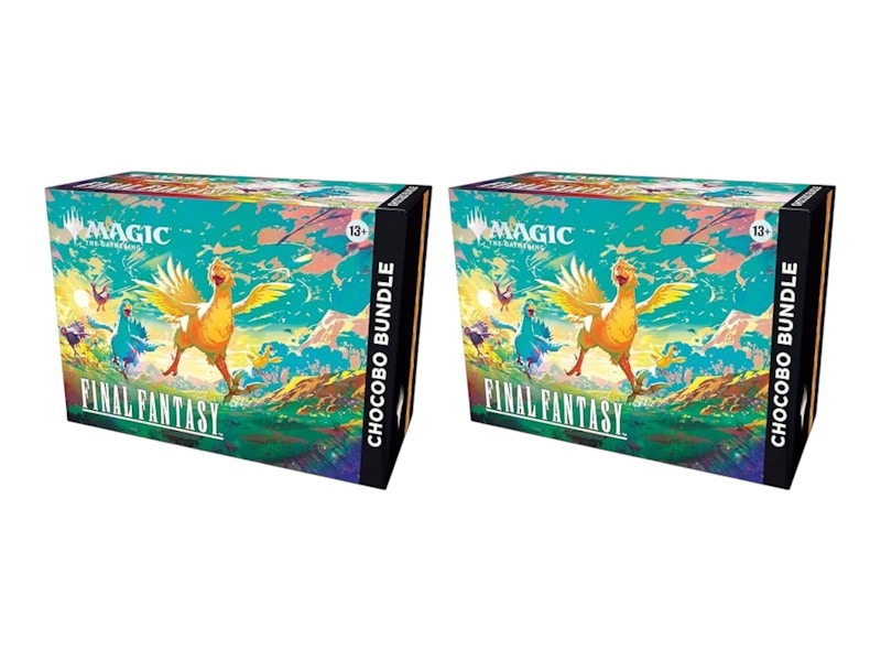 Magic: The Gathering Final Fantasy XV Chocobo Bundle Box 2x Lot