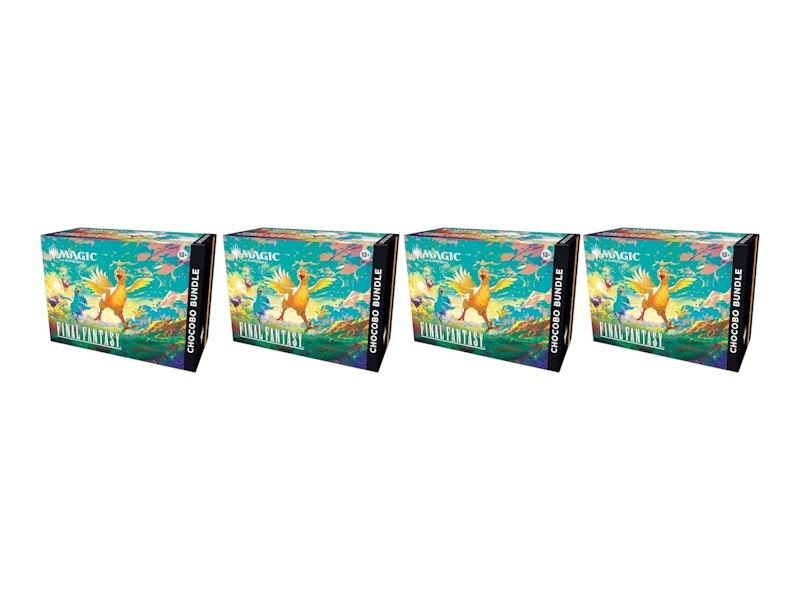Magic: The Gathering Final Fantasy XV Chocobo Bundle Box 4x Lot