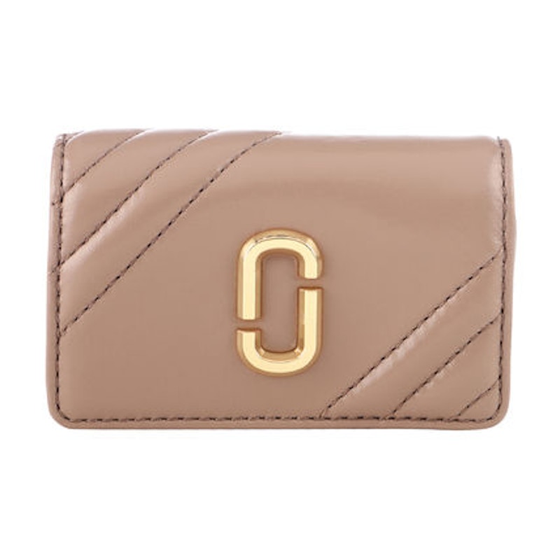 Marc Jacobs Glam Shot Slgs Key Case Dusty Beige
