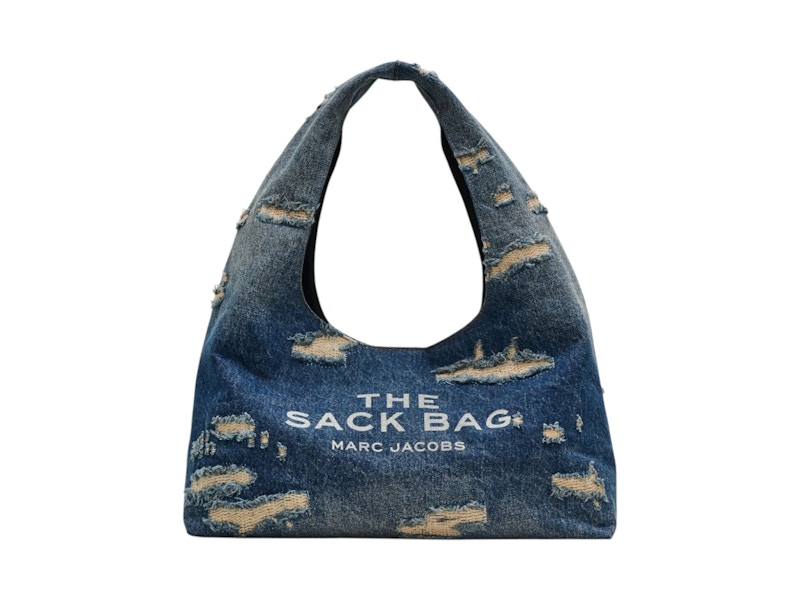 Marc Jacobs Rip and Repair Sack Punk Indigo
