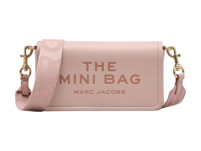Marc Jacobs The Leather Mini Bag Rose Roze