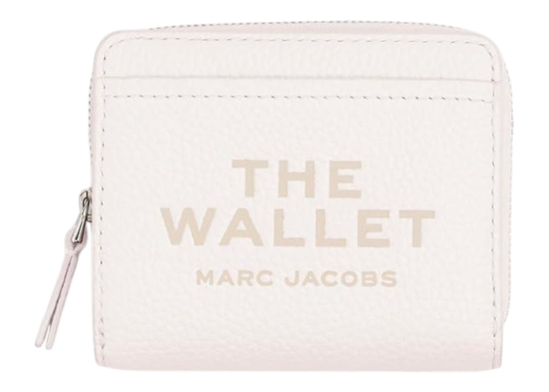 Marc Jacobs The Leather Mini Compact Wallet Wit