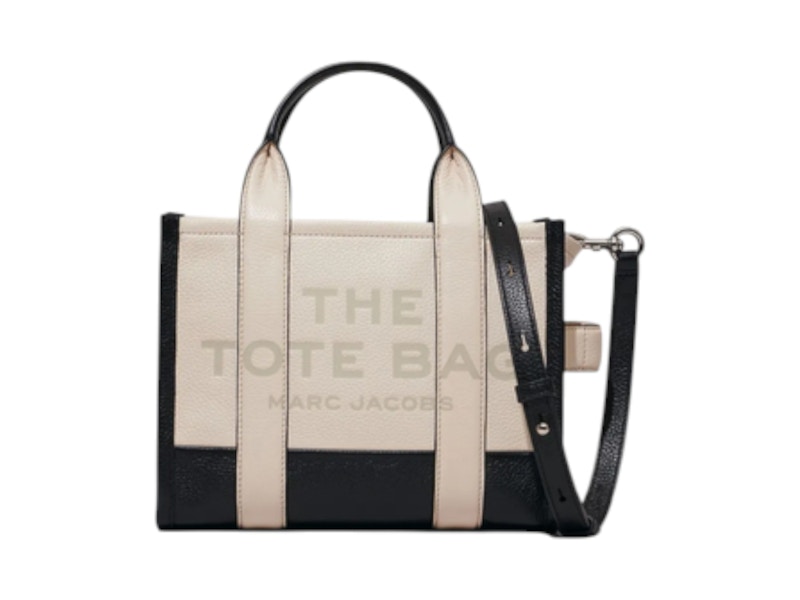 Marc Jacobs The Small Tote Bag Ivory Multi Multicolor