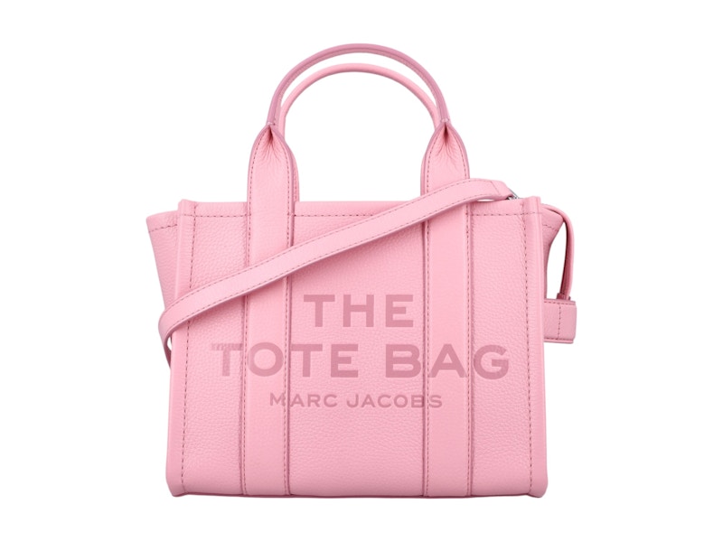 Marc Jacobs The Small Tote Leather Ribbon Roze
