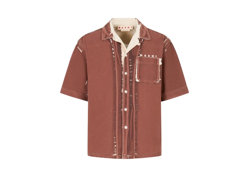 Marni Pocket Shirt Multi Multicolor