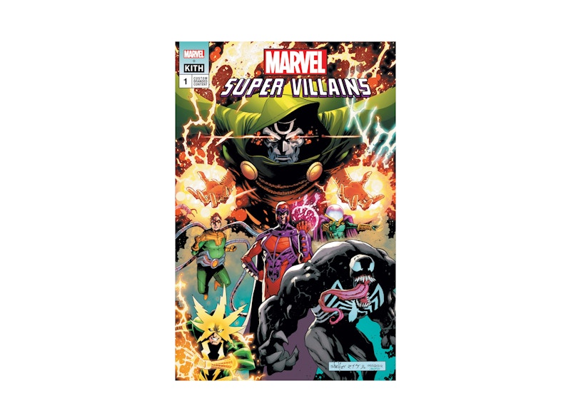 Marvel Kith Super Villains #1 Comic Book