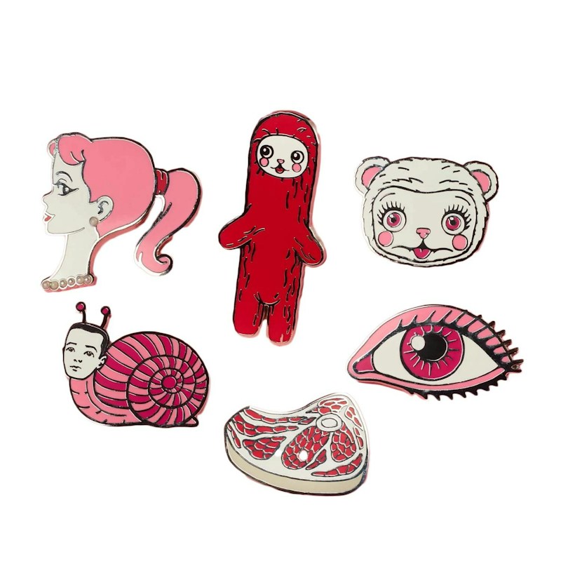 Mattel Mark Ryden x Barbie Enamel Pins