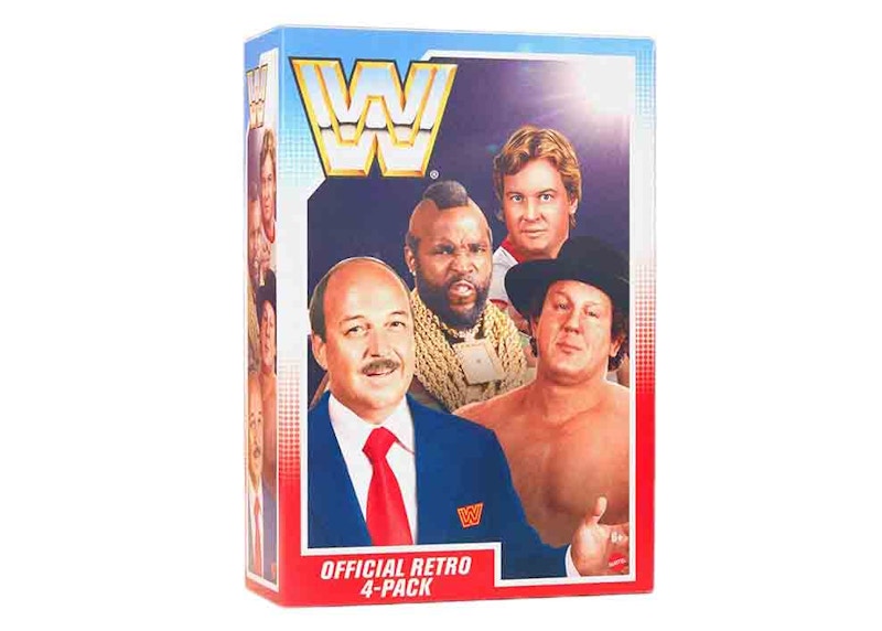 Mattel WWE Retro Wave 1 Figure 4-Pack Set