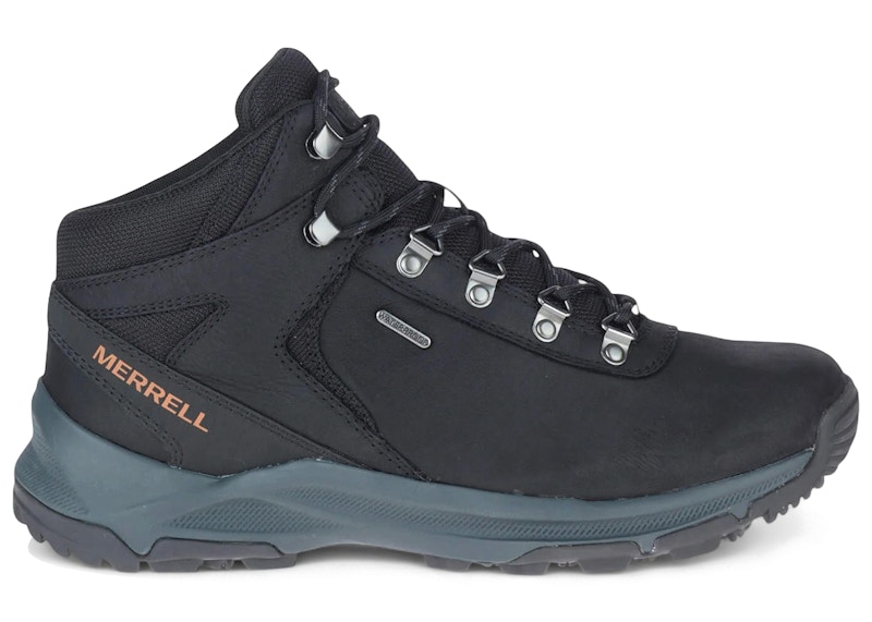 Merrell Erie Mid Leather Zwart