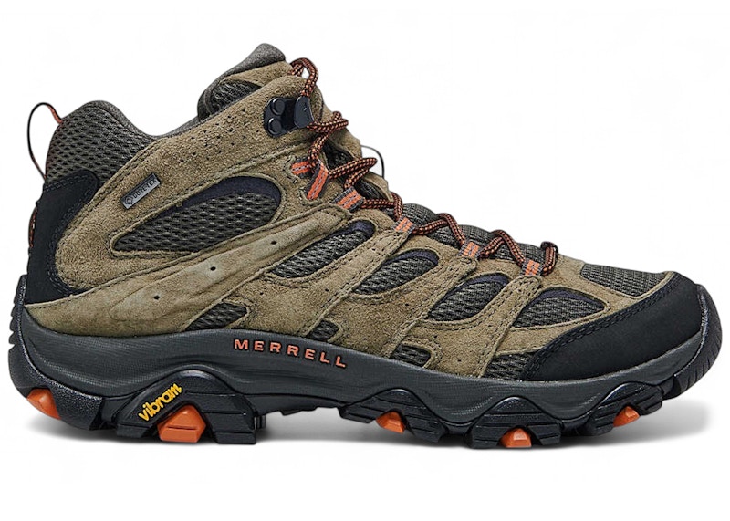 Merrell Moab 3 Mid Gore-Tex Olijf