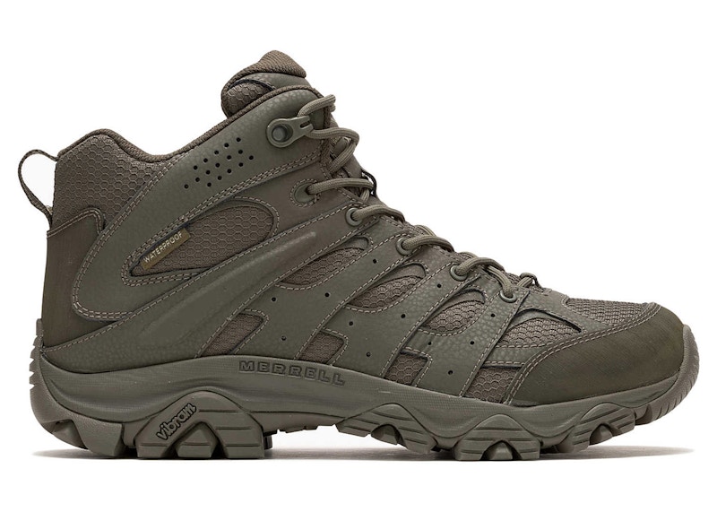 Merrell Moab 3 Mid Tactical Waterproof Dark Olijf