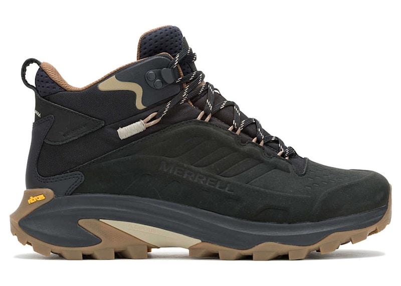 Merrell Moab Speed 2 Leather Mid Waterproof Zwart